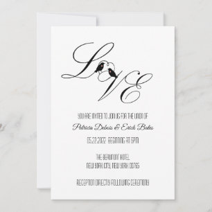 Love Birds Invitation