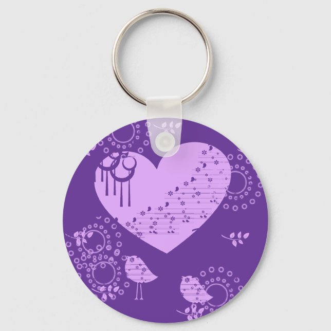 Love Birds Keychain (Front)