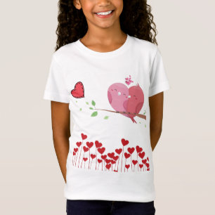 Love birds kids tshirt