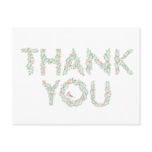 Love Birds & Letters Thank You