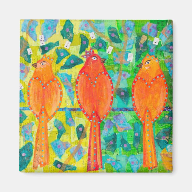 Love Birds Magnet (Front)