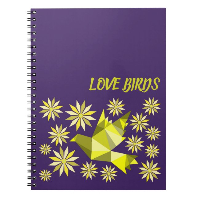 LOVE BIRDS NOTEBOOK (Front)