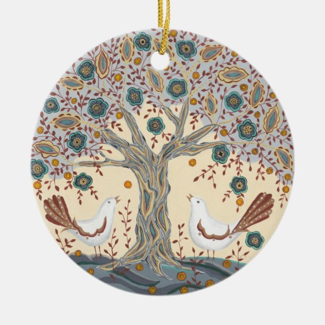 Love Birds Ornament (Front)