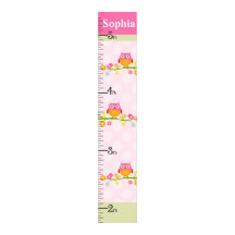 Love Birds & Owl Branch Growth Chart Keep at 8x44!