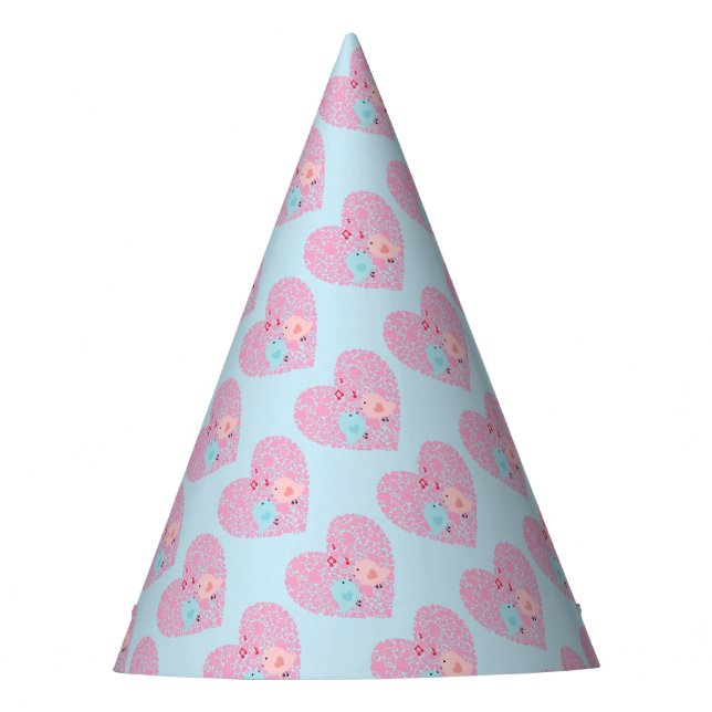 Love Birds Party Hat (Front)