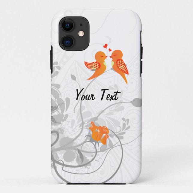 Love Birds - Personalise Case-Mate iPhone Case (Back)