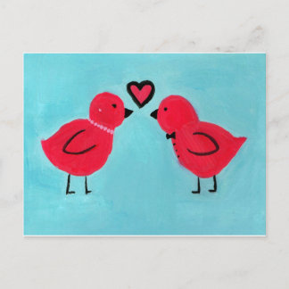 Love Birds Postcard