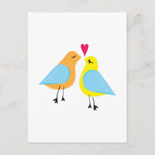 Love Birds Postcard