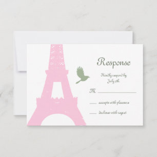 Love Birds RSVP Card