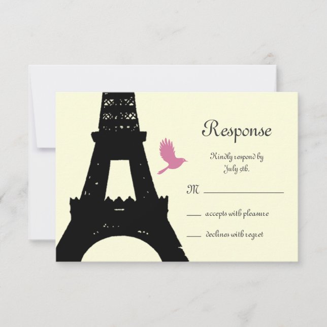 Love Birds RSVP (off white) (Front)
