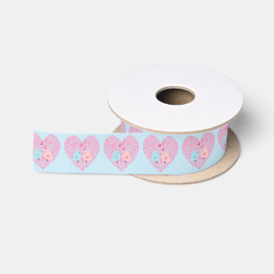 Love Birds Satin Ribbon