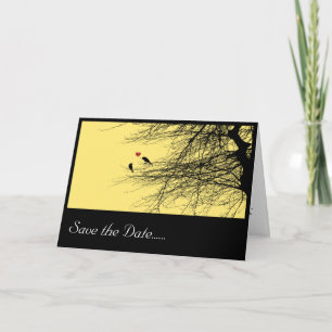 Love Birds, save the date card