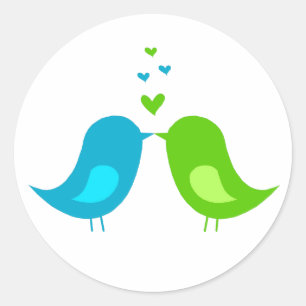 Love Birds Sticker