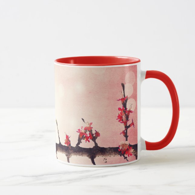 Love birds story mug (Right)