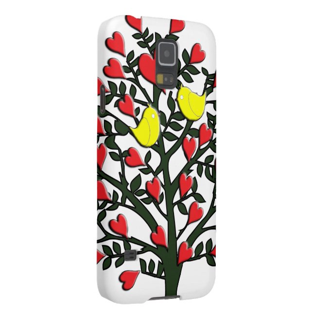 Love Birds Theme Case-Mate Samsung Galaxy Case (Back/Right)