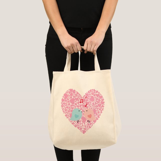 Love Birds Tote Bag (Front (Product))