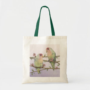 Love Birds Tote Bag