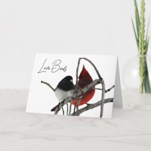 Love Birds Valentine's Day Card