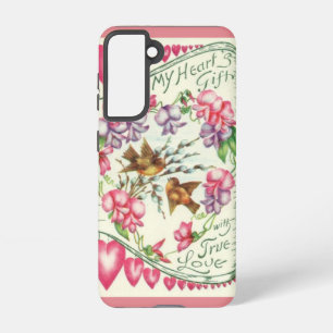 Love Birds Vintage Valentine's Day Case-Mate iPhon Samsung Galaxy Case
