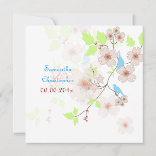 Love Birds Wedding Invitations