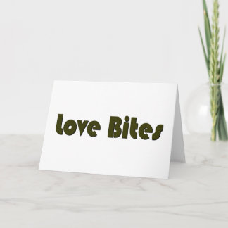 Love Bites Holiday Card