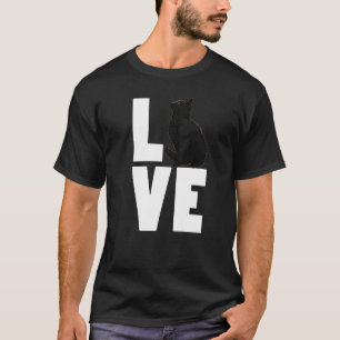 Love Black Cat Pet Men Dark Cat T-Shirt
