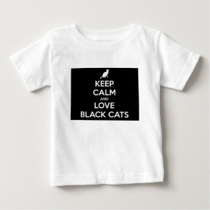 Love Black Cats Baby T-Shirt
