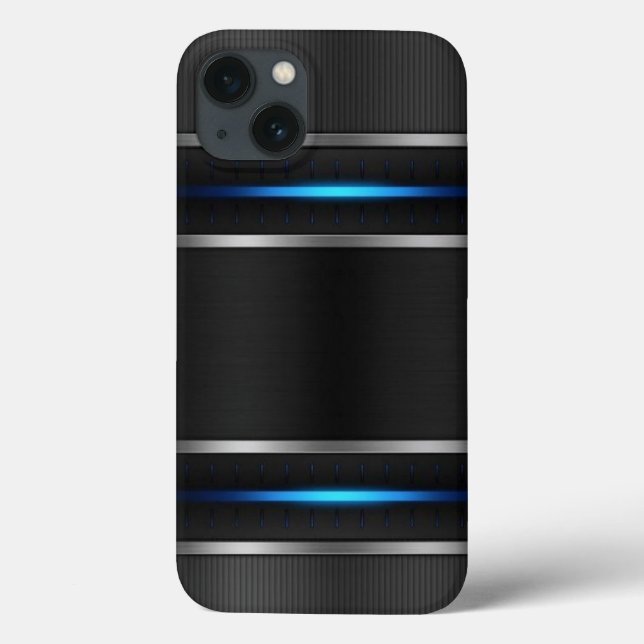 Love Black Silver Diamond Cell Phone Case (Back)