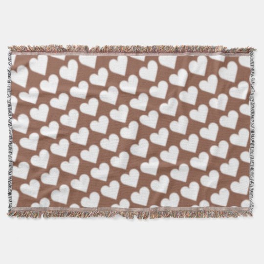 Love Blanket Loving Hearts Throw Blanket Gifts Zazzle.co.uk