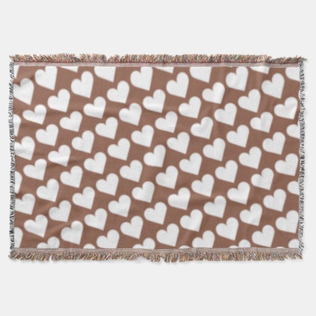 Love Blanket Loving Hearts Throw Blanket Gifts (Front)