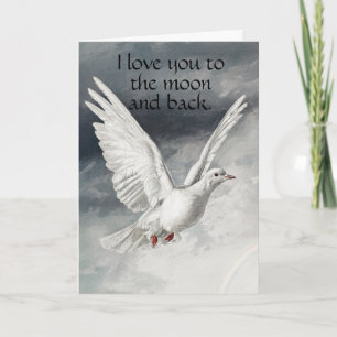 Love Blessings Faith Personalised Customisable Card