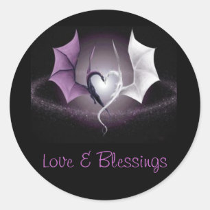 Love & Blessings Sticker