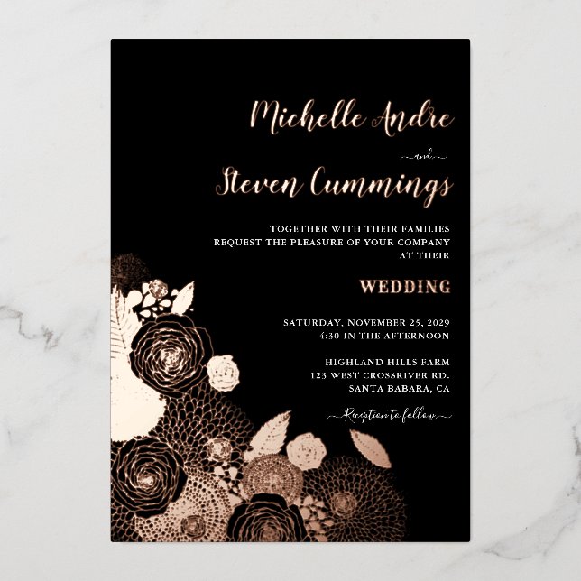 Love Blooms • Elegant Floral Wedding (Front)