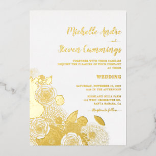 Love Blooms • Elegant Floral Wedding Real