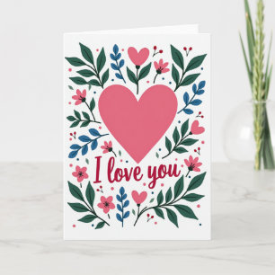Love Blooms Greeting Card
