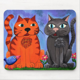 Love Blossoms Mouse Mat