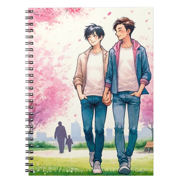Love blossoms notebook (Front)