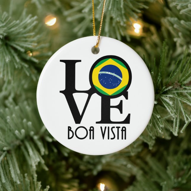 LOVE Boa Vista Ceramic Tree Decoration (Tree)
