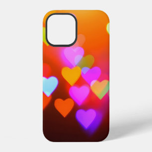 Love bokeh background iPhone 12 case