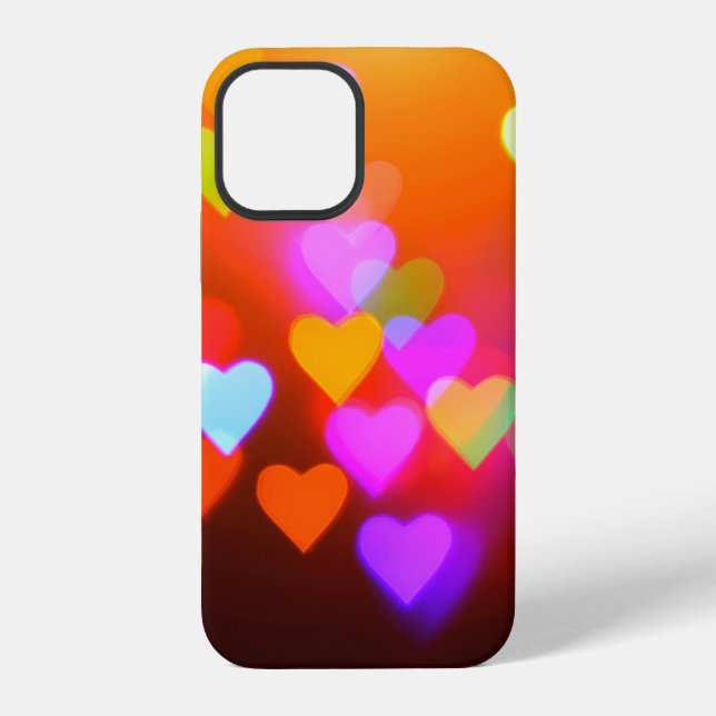 Love bokeh background iPhone case (Back)