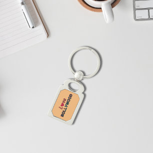 "LOVE BOLLYWOOD" INDIAN CINEMA APPRECIATION KEY RING