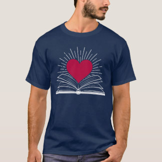 Love Book And Reading Book funny T-Shirt