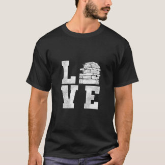 Love Book Reading T-Shirt