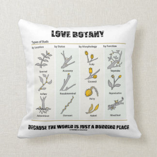 Love Botany Because The World Is Just A Budding Cushion