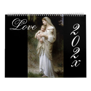 Love, Bouguereau DIY calendar