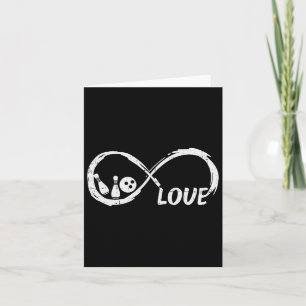 Love Bowling Infinity Bowler Women Girls Boys Kids Card