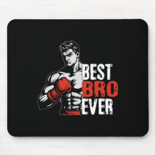 Love Boxing Bro Shirt Boxing Lovers For Boxer Brot Mouse Mat