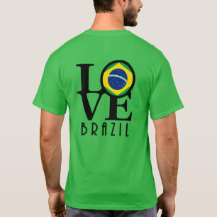 LOVE Brazil (back print) T-Shirt