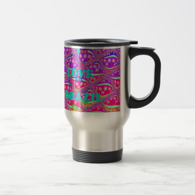 Love  Brazil.png Travel Mug (Right)