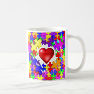 Love Breaks Thru Autism Coffee Mug